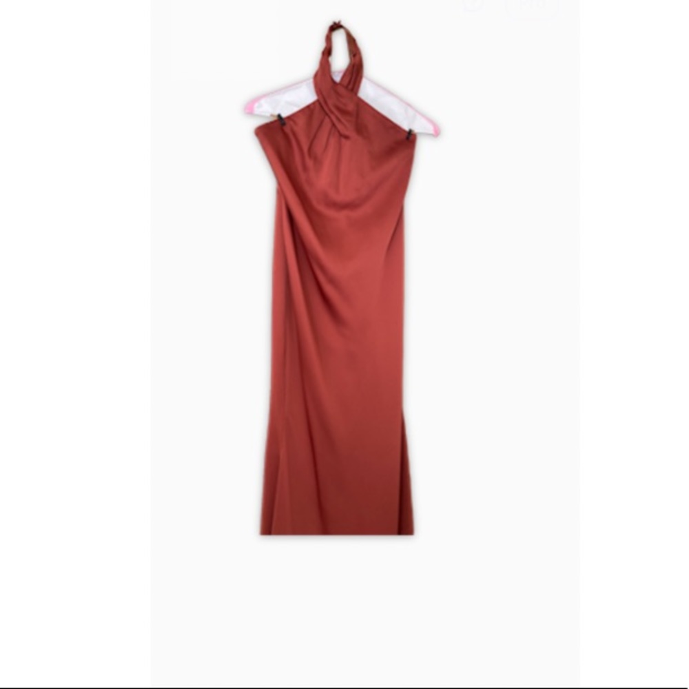 BHLDN Ruby Satin Charmeuse Dress